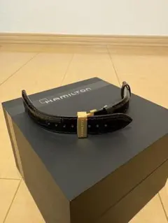 s*t様 Hamilton ベンチュラ 蛇腹ベルト 保証書＆箱付き(8/20~値 HAMILTON 箱付き s*t様 Hamilton ベンチュラ 蛇腹ベルト 保証書