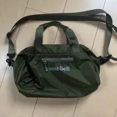 mont-bell 2way ショルダーバッグ オリーブ　モンベル　新品のサムネイル