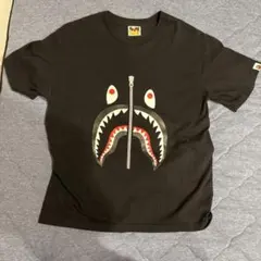 A BATHING APE シャークプリント Tシャツ M
