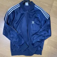 希少サイズ！USA製 アディダス ATP トラックジャケット ネイビー