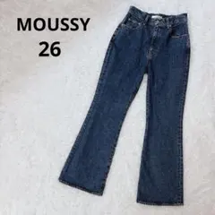 MOUSSY フレア デニム ジーンズ MVS ストレッチ 26
