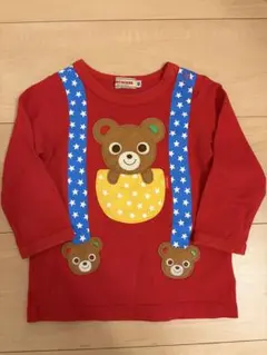 ミキハウス　ロンT 80cm