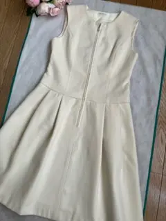 【プリマシェレル】ふわふわ起毛素材♡ワンピース☆ホワイト