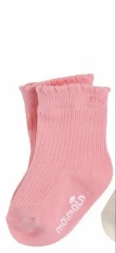 モイモルン　ベビー靴下　ピンク