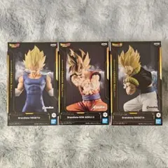 ドラゴンボール Grandista 3体セット　悟空　ベジータ　ゴジータ