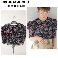 ISABEL MARANT ETOILE 花柄 パフスリーブ クロップ丈トップス - メルカリ