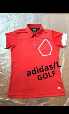 【adidasゴルフ/ レディース ポロシャツ L】