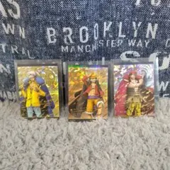 ワンピース カード　ルフィー＆ロー＆キッド