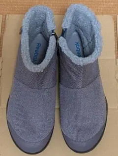 Reebok EasyTone ニットブーツ　23.5cm グレー