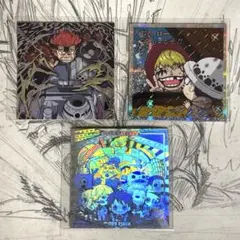 ワンピースシール3枚セット