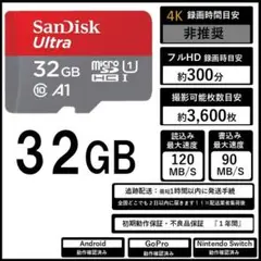 8.サンディスクUltra microSDカード32GB .50