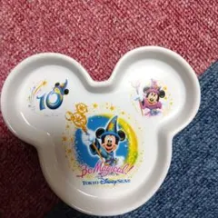 東京ディズニーシー 10周年 ミッキー型プレート
