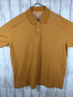 CECILE 　セシール　半袖ポロシャツ＊オレンジ　5Lサイズ　K-7-21