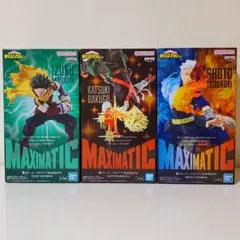 僕のヒーローアカデミア MAXIMATIC 緑谷 爆豪 轟 フィギュア