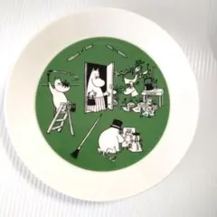 フィンランドアラビアARABIAムーミン コレクターズプレート ドローイング