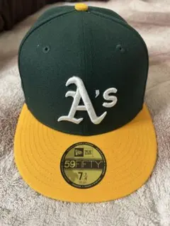 New Era 59FIFTY A's キャップ 7 1/4
