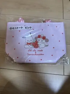 サンリオキャラクター ミニトートバッグ ピンク