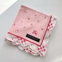 【新品未使用】BURBERRY バーバリー ハンカチ フリル ①