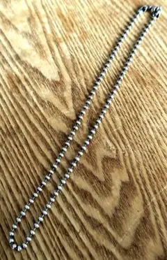 Bill Wall Leather シルバー 3mm ボール チェーン 43cm - メルカリ