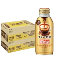 アサヒワンダコクの微糖 370g ボトル缶コーヒー24缶2箱訳ありのサムネイル