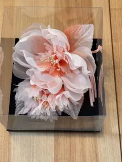 薄ピンク　コサージュ　華やか　卒園式・入学式に