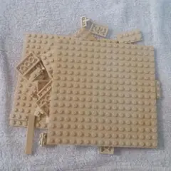 洗浄済 レゴブロック ベージュセット