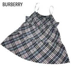 BURBERRY キャミソール ノバチェック ラメ オフホワイト 38 - メルカリ