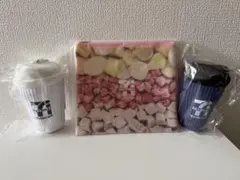 ⭐︎セブンイレブン⭐︎ぬいぐるみチャーム2個+ポーチ