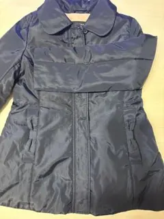 COMME CA ISM 黒 ダウンコート 130A