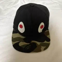 アベイシングエイプ　キャップ　シャーク