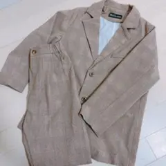 キッズ フォーマル 男の子 130 スーツ　入学式　卒園式　春　ジャケット