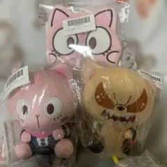 バクドッグ　オチャネコ　ヒロアカ　アニマルぬいぐるみ　フェイスポーチ　爆豪