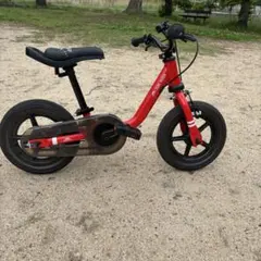 アイデス デュアルライダー バイ ディーバイク 赤 12インチ 子供用自転車のサムネイル