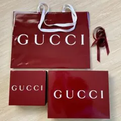 GUCCI グッチ アクセサリー 保存袋付き 空箱4個セット 紙袋 - メルカリ