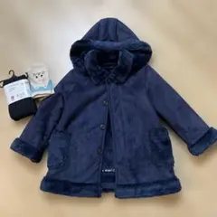 コムサフォセット　ボア　アウター　美品　お買い得品　+おまけ付き