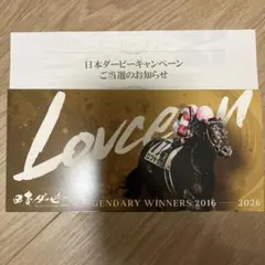【残高0 使用済】 日本ダービー ロブチェン 松山弘平 QUOカード クオカード