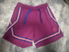 Nike パープル ストライプ ショートパンツ