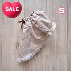 ［SALE］＊S＊ハンドメイド＊犬服＊花柄チュニック（62）