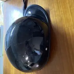 ギャングスター　半キャップ ヘルメット ブラックのサムネイル