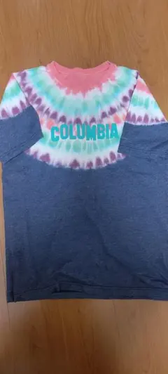 【Columbia】美品⭐XLサイズ⭐タイダイカラー×ロゴTシャツ⭐