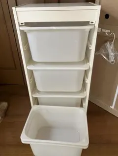 IKEA トロファスト フレーム&収納ケース ホワイトのサムネイル