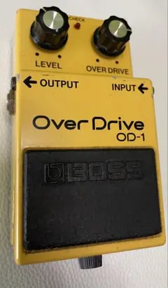1980年製・オリジナル基板】BOSS OD-1 黒ネジ NEC C4558C - メルカリ