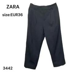 ZARA　ザラ　パンツ　カジュアル　EUR36 レディース　ウエストゴム