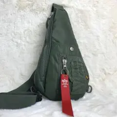 レア アルファインダストリーズ y2k スリングバッグ ボディバッグ ミリタリー