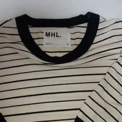 MHL. MARGARET HOWELL ボーダーTシャツ Mサイズのサムネイル