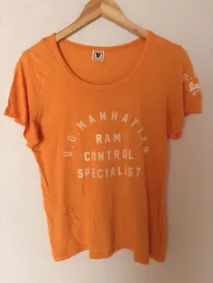 RODEO CROWNS オレンジ Tシャツ 半袖