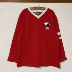 オールドミッキー　Vネックトレーナー