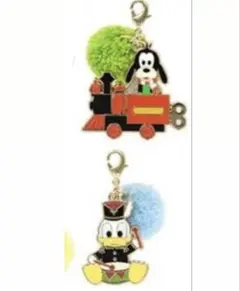 ディズニーリゾート　ディズニークリスマス2024 グーフィー　ドナルド　チャーム