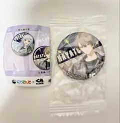 にじさんじ　加賀美ハヤト　くら寿司　缶バッチ　ビッくらポン　社長