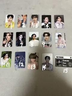 TREASURE ジョンファン　トレカ　セット